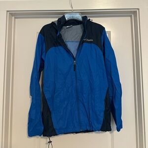 Columbia Men's Two-Tone Blue Windbreaker